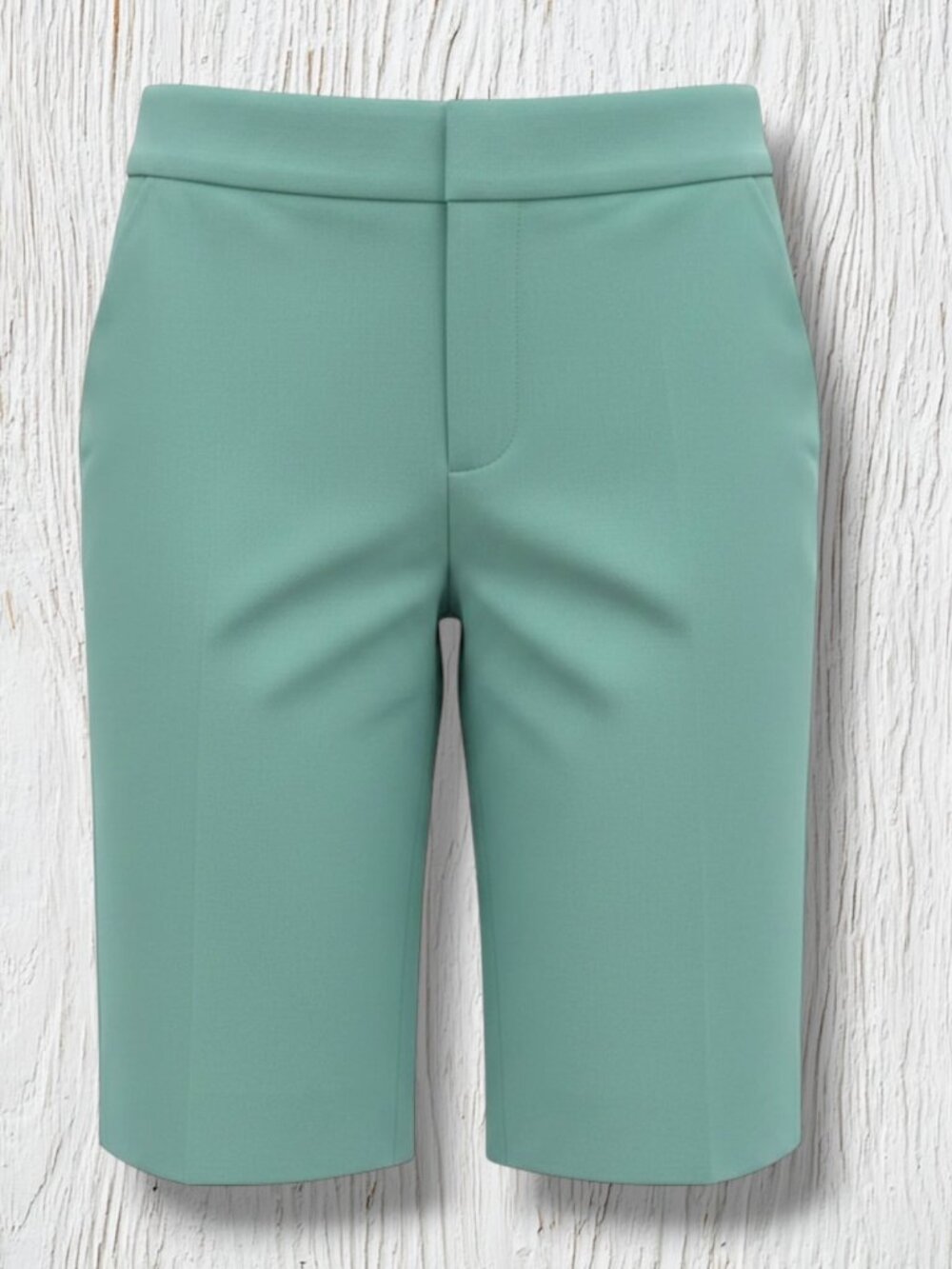The Limited Mint Green Exact Stretch Tailored Bermuda Shorts 2